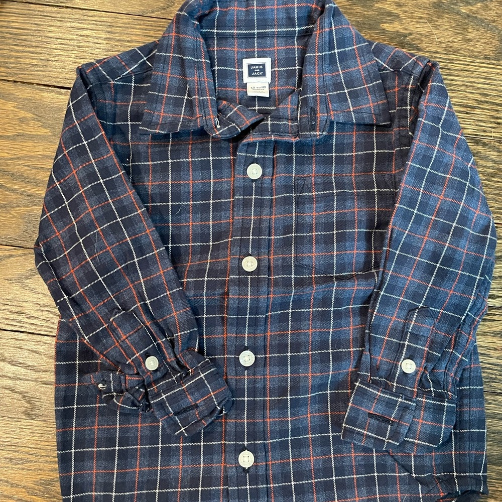 12-18 Month Janie and Jack Button Down Shirt